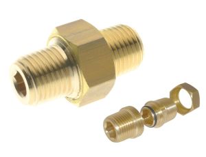 Śrubunek mosiężny gwintowany prosty R 3/4 GZ