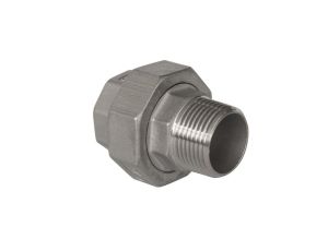 Śrubunek nierdzewny WZ R 3/4 GW - R 3/4 GZ, uszczelnienie stożkowe, stal 316