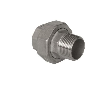 Śrubunek nierdzewny WZ R 3/4 GW - R 3/4 GZ, uszczelnienie stożkowe, stal 316