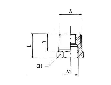 Redukcja gwintowana R 1/2 GZ - G 3/8 GW, mosiądz niklowany - 2