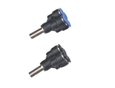 Rozgałęźnik pneumatyczny wtykowy typu Y wtyk 6 mm pod wąż fi 4x4 mm