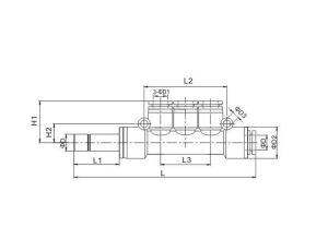 Rozdzielacz pneumatyczny wtykowy wielosegmentowy wtyk 8 mm pod wąż fi 3x4 mm - image 2