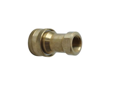 Szybkozłącze hydrauliczne ISO B obustronnie odcinające, G 1/2 GW, mosiądz, NBR