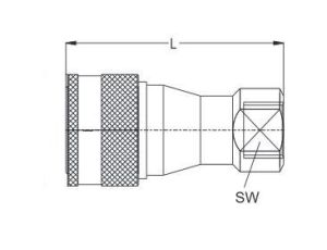 Szybkozłącze hydrauliczne ISO B obustronnie odcinające G 1/2 GW, stal ocynkowana, NBR - image 2