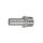 Króciec gwintowany nierdzewny choinka do węża fi 9 mm, R 1/4 GZ , stal 316