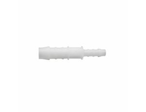 Złączka redukcyjna prosta przelotowa (choinka, łącznik redukcyjny) do węży z 12 mm na 8 mm, POM