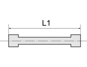 Złączka redukcyjna prosta przelotowa (choinka, łącznik redukcyjny) do węży z 12 mm na 10 mm, POM - image 2