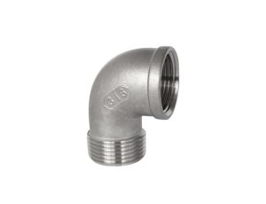 Kolanko gwintowane nierdzewne G 1/8 GW/GZ, stal 316 - image 2