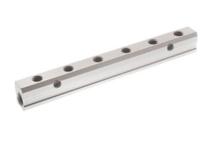 Listwa rozdzielająca gwintowana aluminiowa, kolektor 2 x G 1/2 GW - 6 x G 3/8 GW