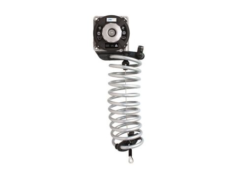 Balanser linkowy, sprężynowy Flowmatik 0,4-1 kg, linka 1,6 m, z przewodem spiralnym