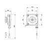 Balanser linkowy, sprężynowy Flowmatik BL632 2-3 kg, linka 1,6 m - 2
