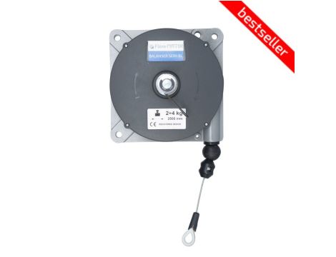 Balanser linkowy, sprężynowy Flowmatik BL637 10-14 kg, linka 2,5 m
