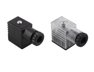 Wtyczka do cewki elektrozaworu, typ B IP65, 0-230V AC/DC