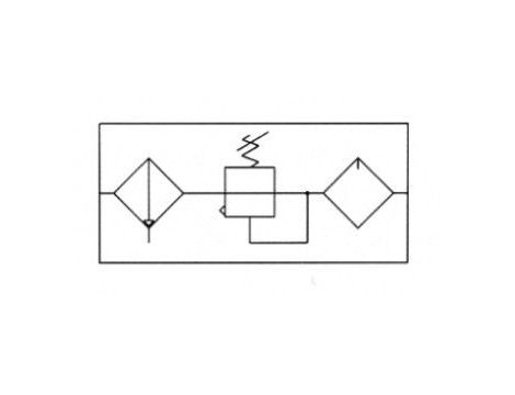 Blok przygotowania powietrza G 1/4 GW do 16 bar, regulacja 1,5-12 bar, 20 um, spust automatyczny - 3