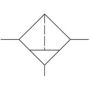 Filtr sprężonego powietrza G 1 GW do 16 bar, 20 mikronów, Flowmatik - 3