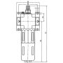Smarownica sprężonego powietrza G 1/4 GW do 16 bar, Flowmatik - 5