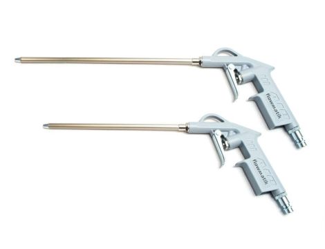 Pistolet do przedmuchu Flowmatik z dyszą 100 mm max 12 bar (6 bar - 200 l/min), aluminium