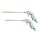 Pistolet do przedmuchu Flowmatik z dyszą 100 mm max 12 bar (6 bar - 200 l/min), aluminium