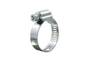 Opaska zaciskowa ślimakowa skręcana Flowmatik 120-140 mm, szerokość 10 mm, stal W1