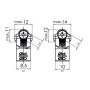 Opaska zaciskowa ślimakowa skręcana Flowmatik 120-140 mm, szerokość 10 mm, stal W1 - 4