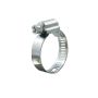 Opaska zaciskowa ślimakowa skręcana Flowmatik 23-35 mm, szerokość 10 mm, stal W1 - 2
