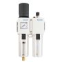 Blok przygotowania powietrza G 3/8 GW do 10 bar, regulacja 1,5-9 bar, 5 um - 2