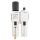 Blok przygotowania powietrza G 3/8 GW do 10 bar, regulacja 1,5-9 bar, 5 um