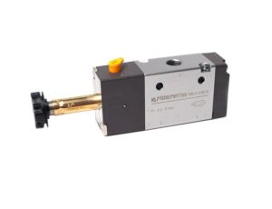 Elektrozawór pneumatyczny rozdzielający 3/2 G 1/4 NC monostabilny (sprężyna pneumatyczna)