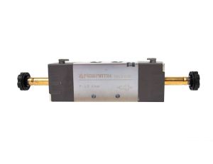 Elektrozawór pneumatyczny rozdzielający 5/2 G 1/8 bistabilny, Flowmatik - image 2