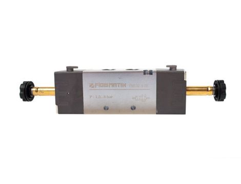 Elektrozawór pneumatyczny rozdzielający 5/2 G 3/8 bistabilny, Flowmatik - 2