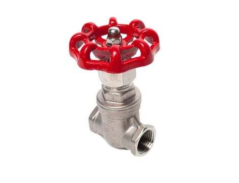 Zawór zasuwowy gwintowany Flowmatik G 1 1/2 GW PN16, nierdzewny 316, PTFE - 2