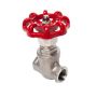 Zawór zasuwowy gwintowany Flowmatik G 1 1/2 GW PN16, nierdzewny 316, PTFE - 3