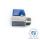 Zawór kulowy mini gwintowany Flowmatik G 1/4 GW - G 1/4 GZ, PN63 nierdzewny stal 316, PTFE