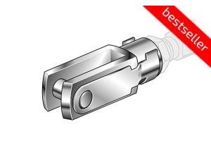 Końcówka widełkowa M6x1do siłownika pneumatycznego D12-16, ISO6432