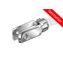 Końcówka widełkowa M8x1,25 do siłownika pneumatycznego D20, ISO6432 - 2