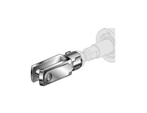 Końcówka widełkowa M12x1,25 do siłownika pneumatycznego D40, ISO15552/6431