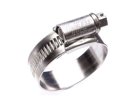 Opaska zaciskowa ślimakowa skręcana HI-GRIP 35-45 mm, materiał stal W1