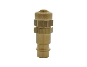 Króciec szybkozłącza DN7,2 typ 26, skręcany do węża fi 10x8 mm, mosiądz