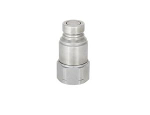 Wtyk szybkozłącza hydraulicznego ISO 16028 DN6, G 1/4 GW, stal ocynkowana, NBR