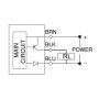 Czujnik PNP NO, 10-28V DC 3-przew.,kabel 0,3m, wtyk M8 - 3