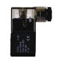 Cewka elektrozaworu 12V DC z wtyczką z diodą LED, szerokość 22 mm, trzpień fi 9 mm - 2