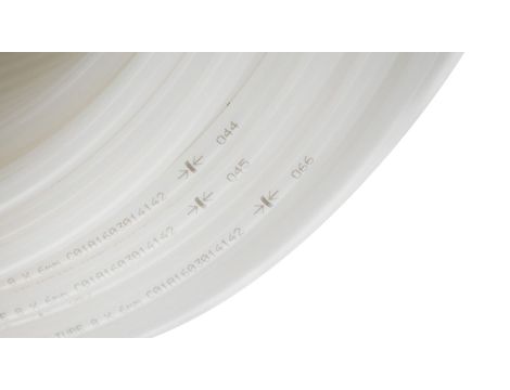 Przewód pneumatyczny PE polietylenowy kalibrowany, fi 4x2,5 mm, biały (krążek 25 m) - 2
