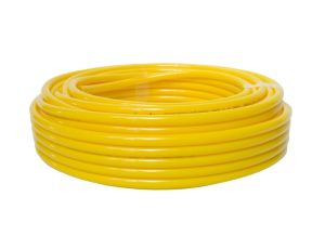 Przewód pneumatyczny PU poliuretanowy kalibrowany, fi 6x4 mm, żółty (krążek 25 m) - image 2