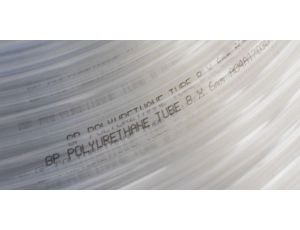 Przewód pneumatyczny PU poliuretanowy kalibrowany, fi 8x6 mm, biały (krążek 100 m) - image 2