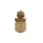 Szybkozłącze pneumatyczne DN7,2 typ 26, skręcane do węża fi 8x6 mm, mosiądz - 2