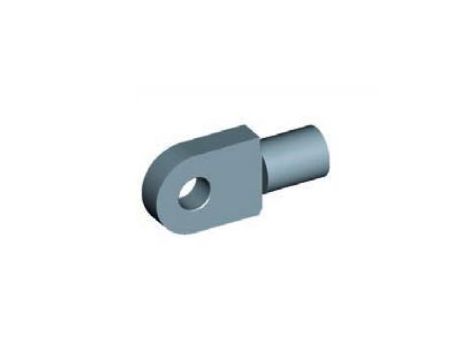 Mocowanie sprężyny gazowej z gwintem M6 ucho fi 6,1 mm, długość 25 mm
