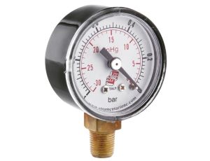 Wakuometr radialny -1/0 bar, G 1/4, 50 mm