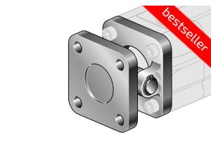 Ucho proste kompletne do siłownika pneumatycznego D63, ISO15552/6431, ISO21287, ze śrubami montaż. - image 2