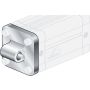 Ucho proste do siłownika pneumatycznego D125, ISO15552/6431, ISO21287, ze śrubami montażowymi - 3