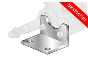 Łapa mocująca do siłownika pneumatycznego D50, ISO15552/6431, ISO21287, ze śrubami montażowymi